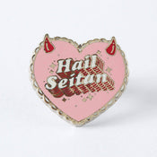 Hail Seitan Enamel Pin