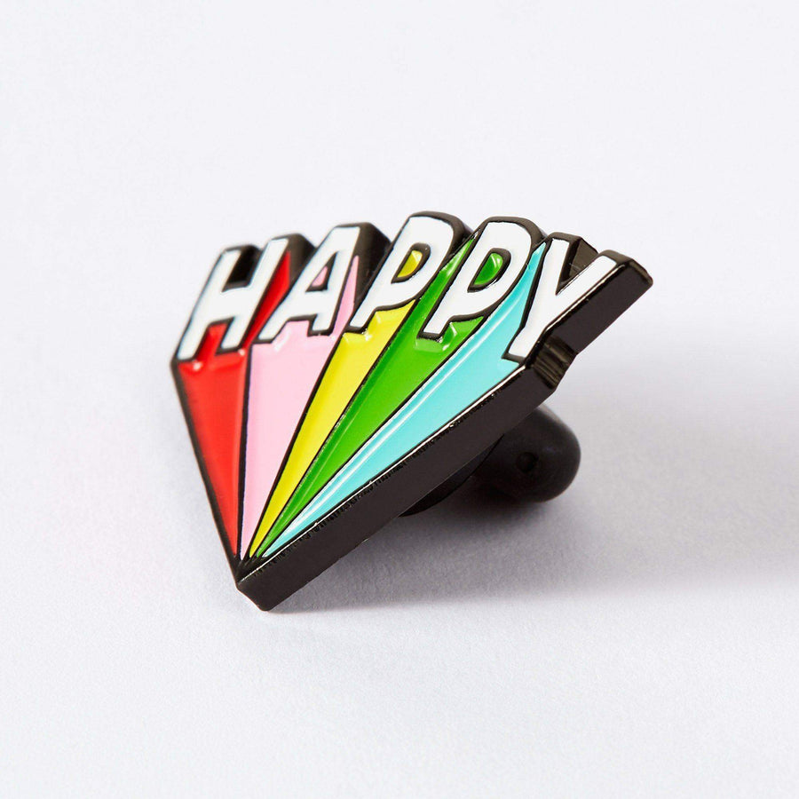 Punky Pins Happy Soft Enamel Pin