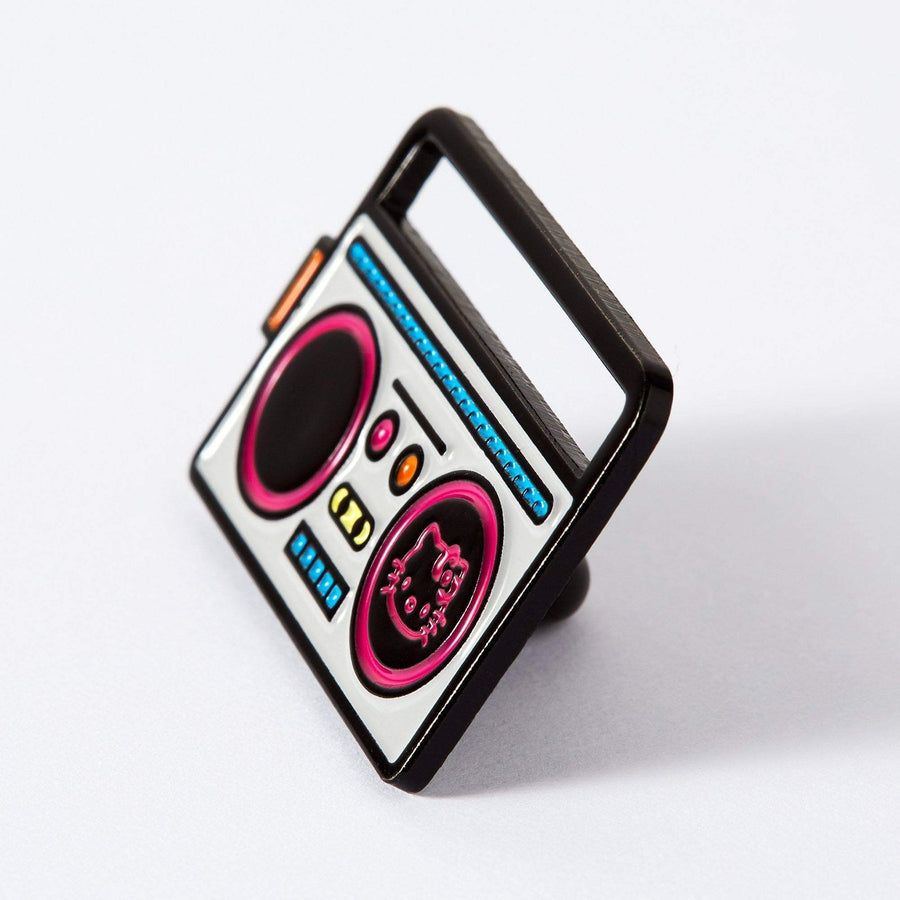 Punky Pins Hello Kitty Boombox Enamel Pin