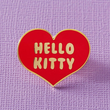 Hello Kitty Heart Enamel Pin