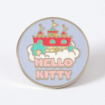 Hello Kitty Mermaid Castle Enamel Pin