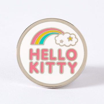 Punky Pins Hello Kitty Rainbow Cloud Enamel Pin
