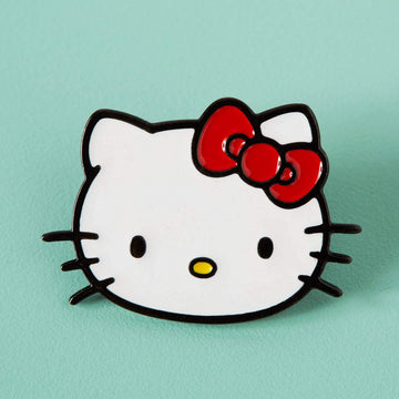 Punky Pins Hello Kitty x Punky Pins Kitty Face Enamel Pin