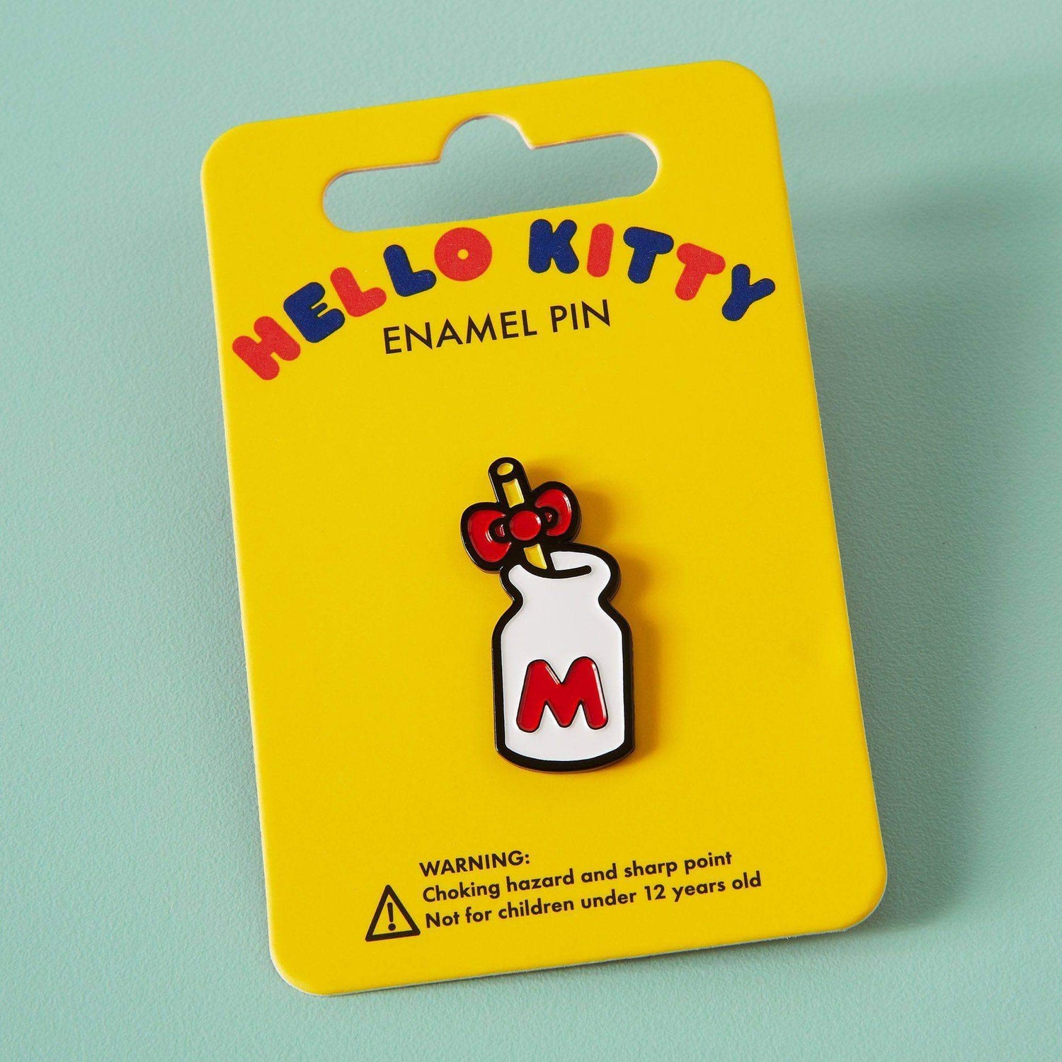 Hello Kitty x Punky Pins Milk Bottle Enamel Pin