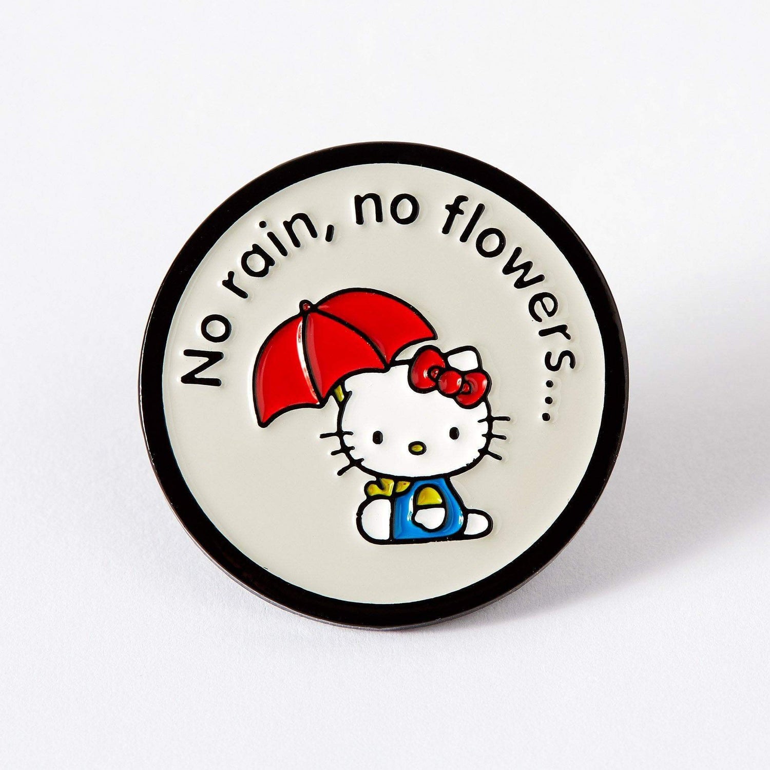 Punky Pins Hello Kitty x Punky Pins No Rain No Flowers Enamel Pin