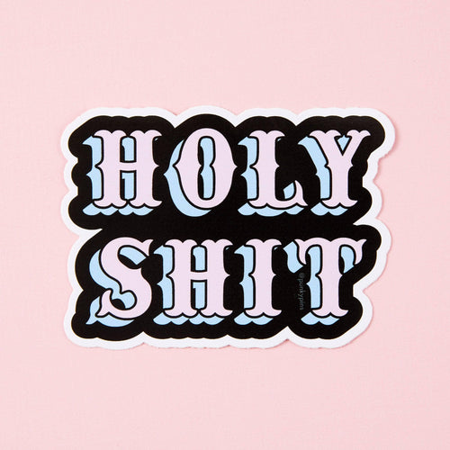 Punky Pins Holy Shit Vinyl Sticker