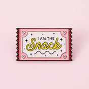 Punky Pins I Am The Snack Enamel Pin