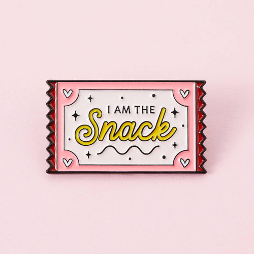 I Am The Snack Enamel Pin