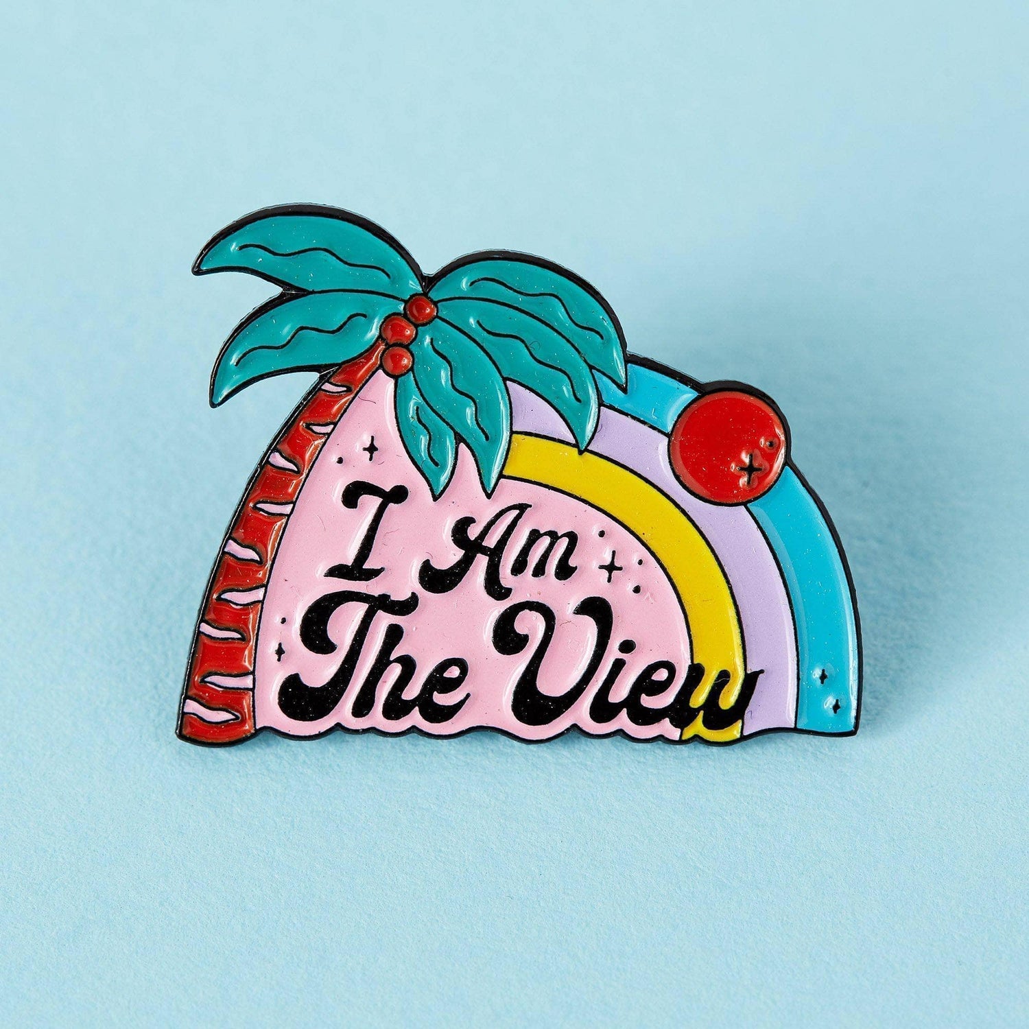 Punky Pins I Am The View Enamel Pin