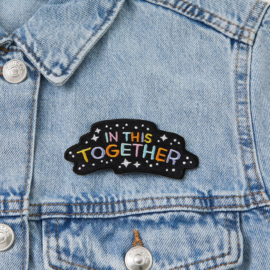 Punky Pins In This Together Embroidered Iron On Patch