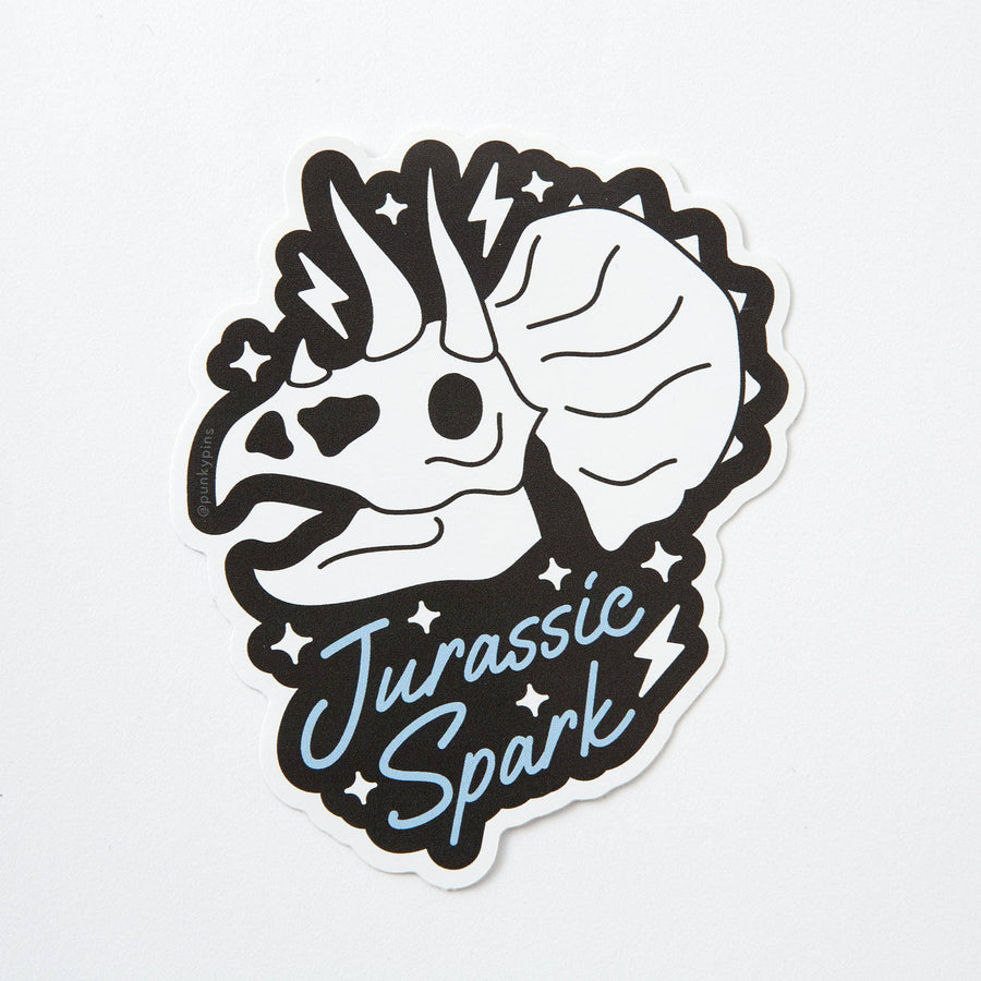 Jurassic Spark Large Vinyl Sticker