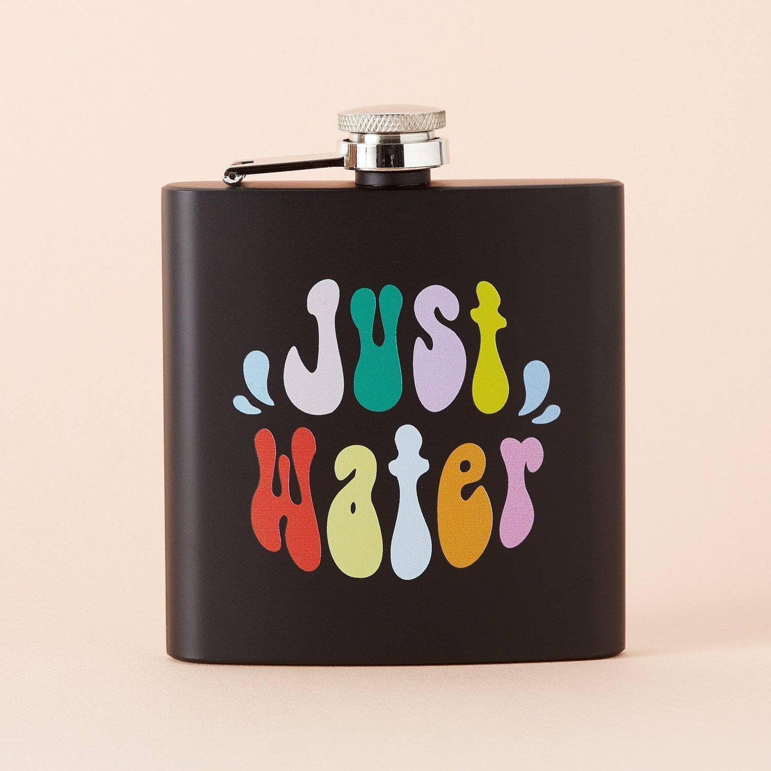 Punky Pins Just Water Hip Flask