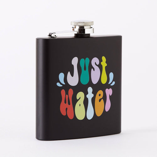 Punky Pins Just Water Hip Flask