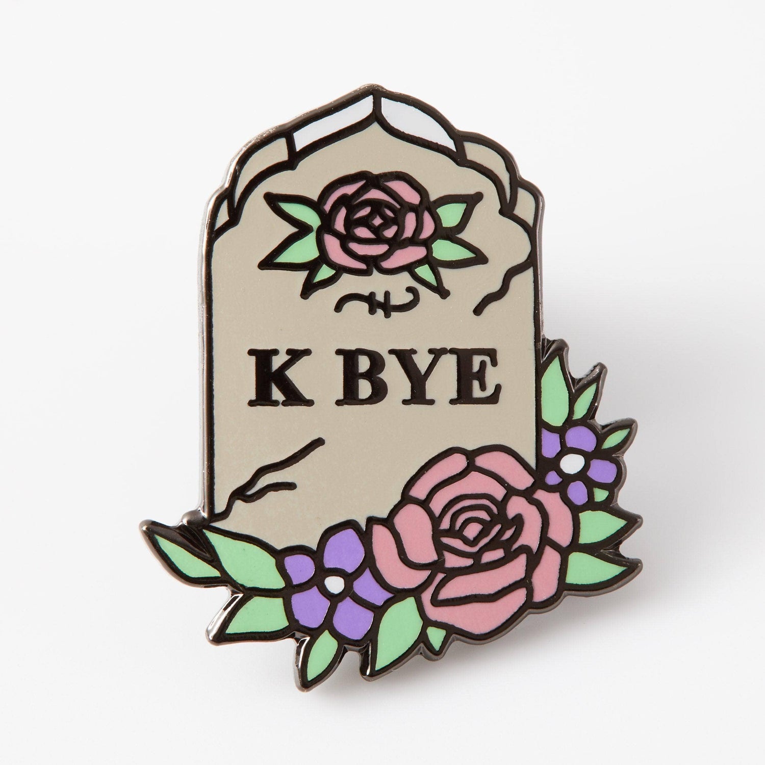 Punky Pins K Bye Enamel Pin