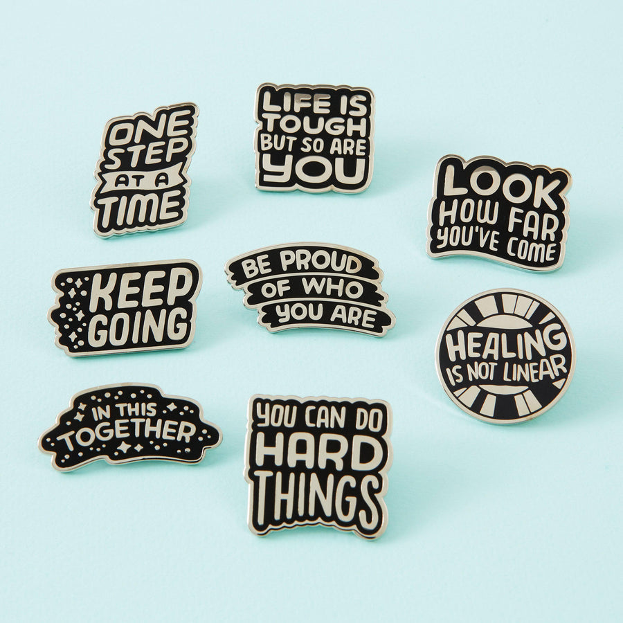 Punky Pins Keep Going Pin