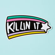 Punky Pins Killin It Vinyl Sticker