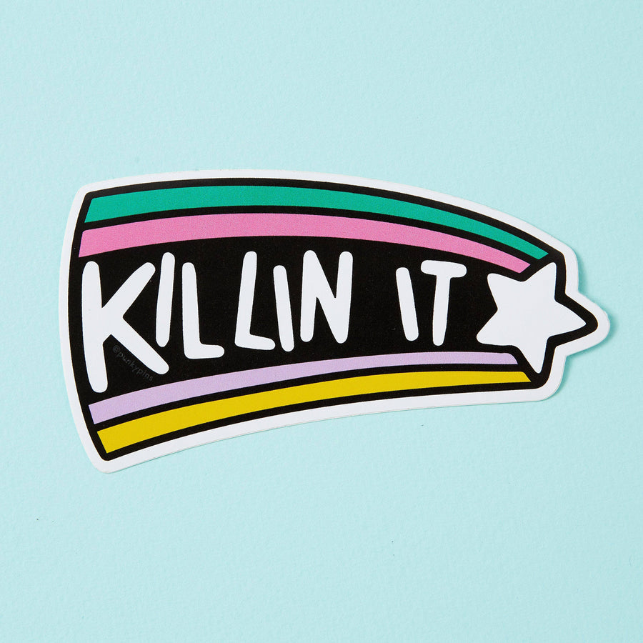 Punky Pins Killin It Vinyl Sticker