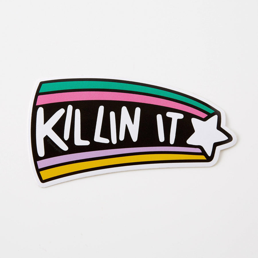 Punky Pins Killin It Vinyl Sticker