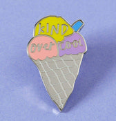 Punky Pins Kind Over Cool Enamel Pin