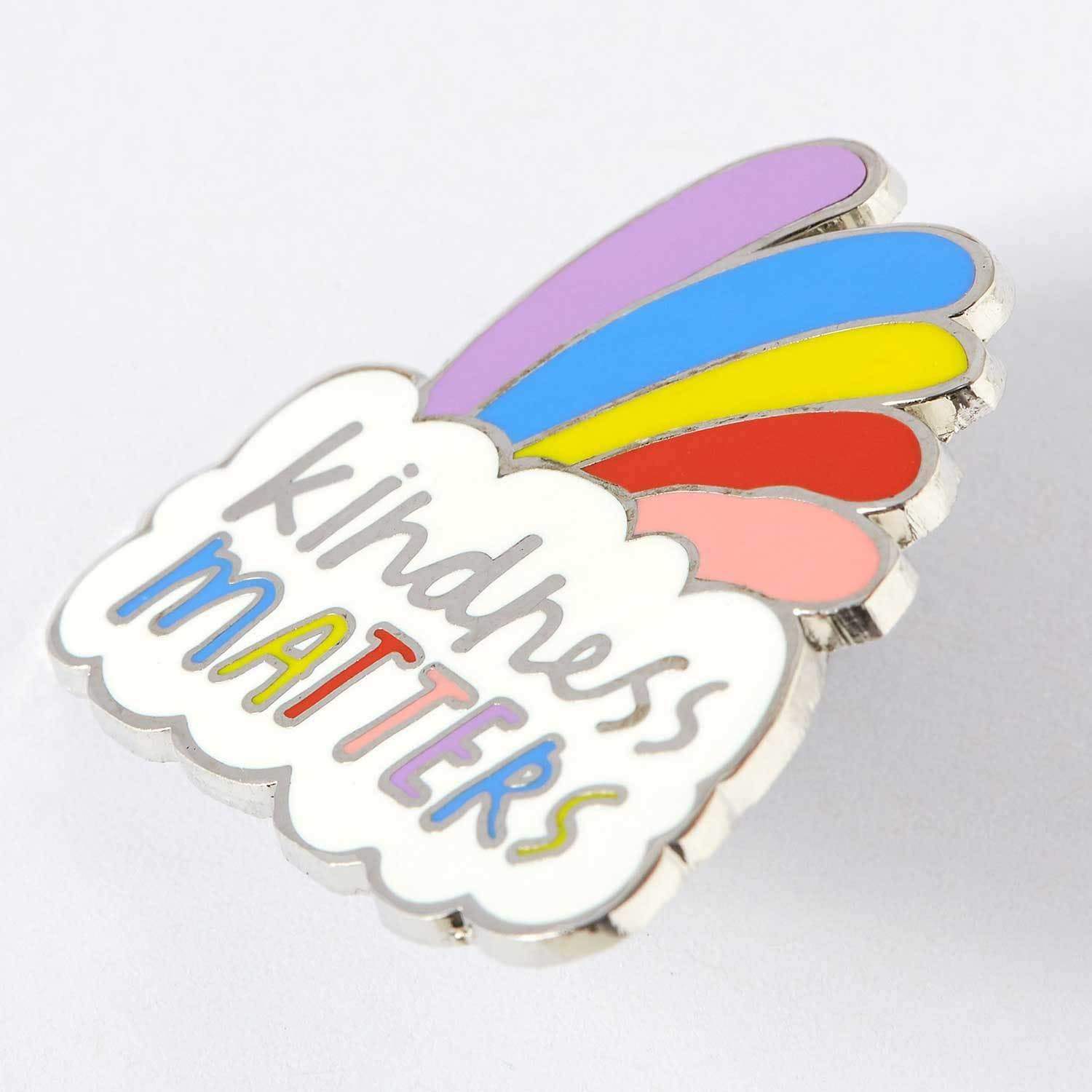 Punky Pins Kindness Matters Enamel Pin