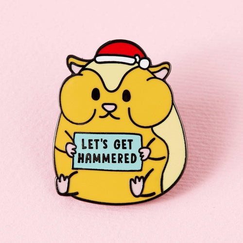 Let's Get Hammered Enamel Pin