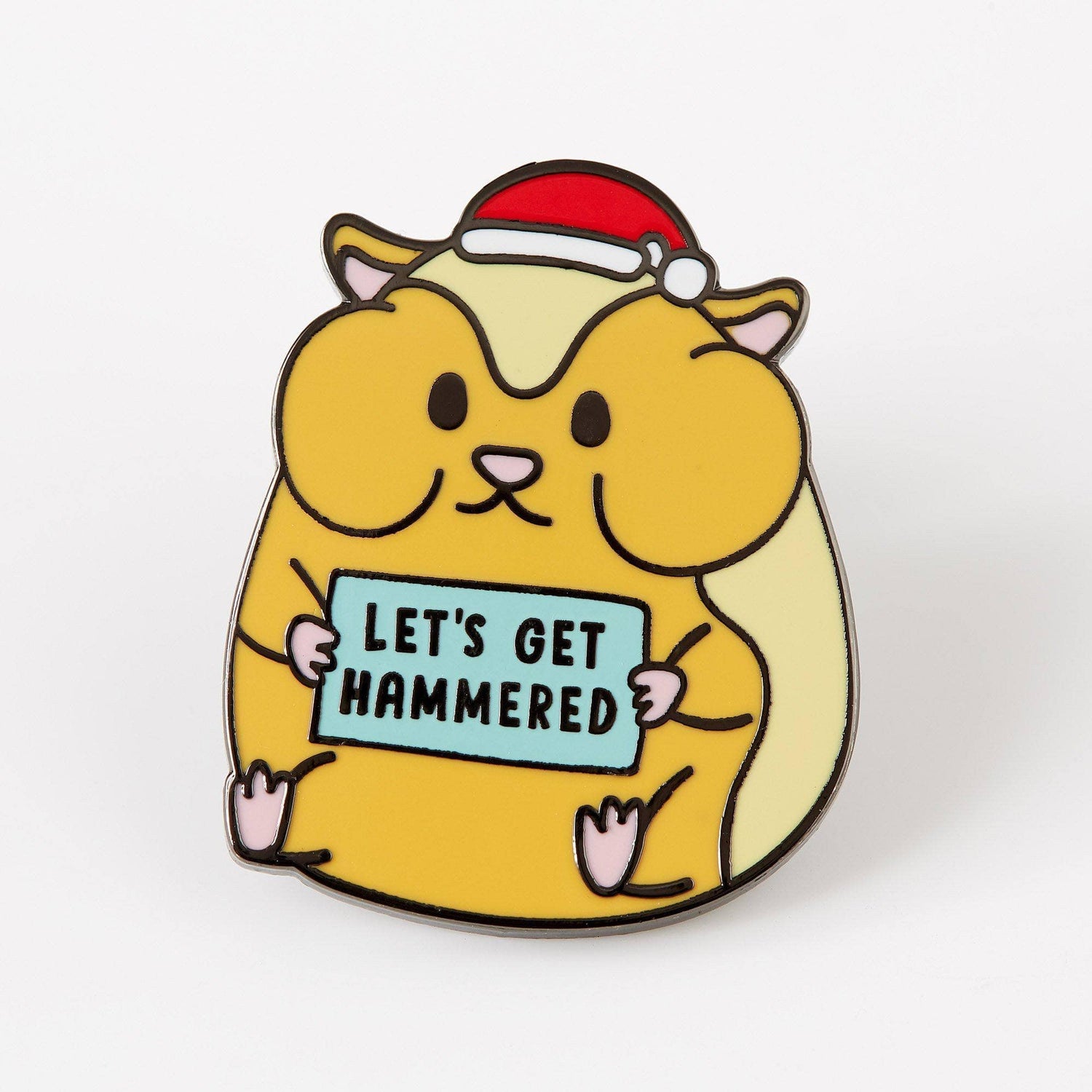 Punky Pins Let's Get Hammered Enamel Pin