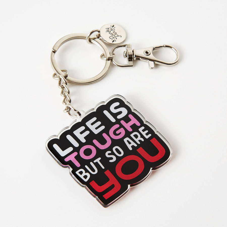 Punky Pins Life Is Tough But So Are You Acrylic Keyring
