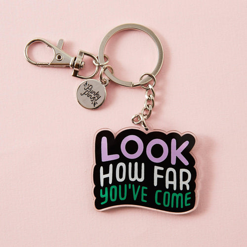 Look How Far You've Come Acrylic Keyring