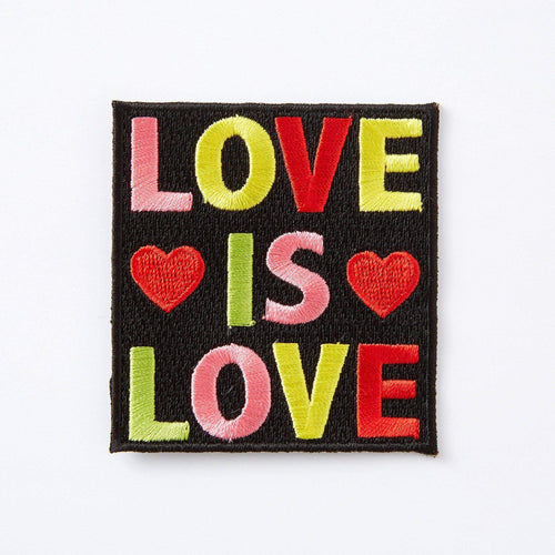 Love Is Love Embroidered Iron On Patch