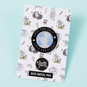 Punky Pins Love Thy Self Love Thy Planet Eco Metal Pin