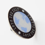 Punky Pins Love Thy Self Love Thy Planet Eco Metal Pin