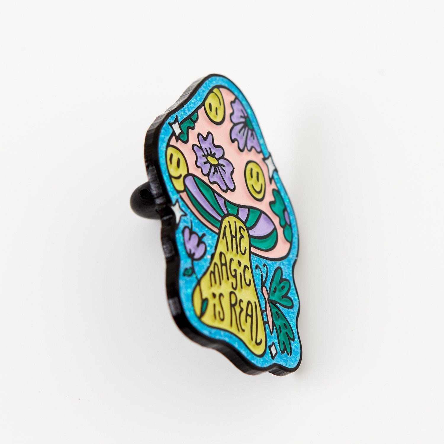 Punky Pins Magic Mushroom Enamel Pin