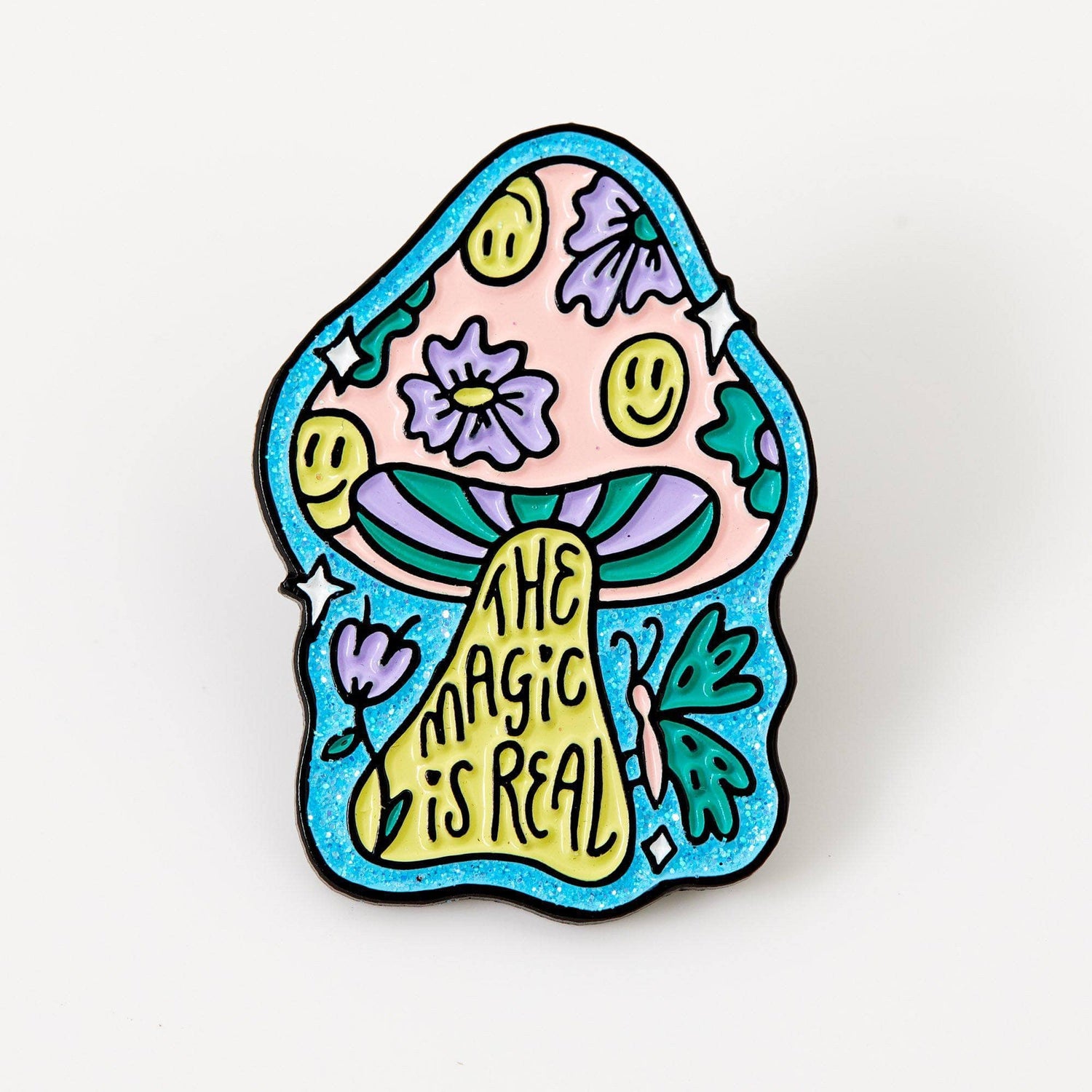 Punky Pins Magic Mushroom Enamel Pin