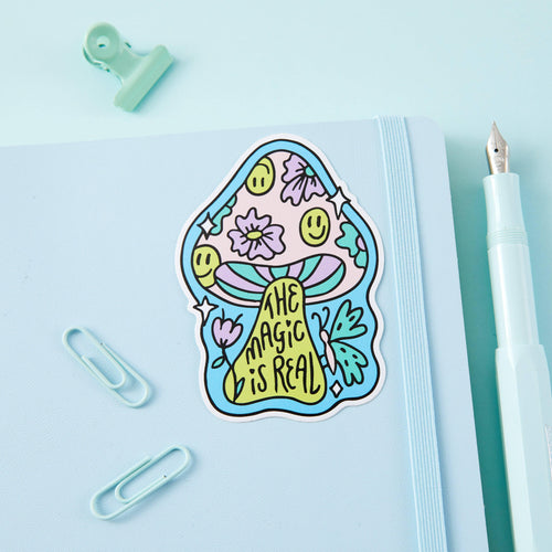 Magic Mushroom Vinyl Sticker