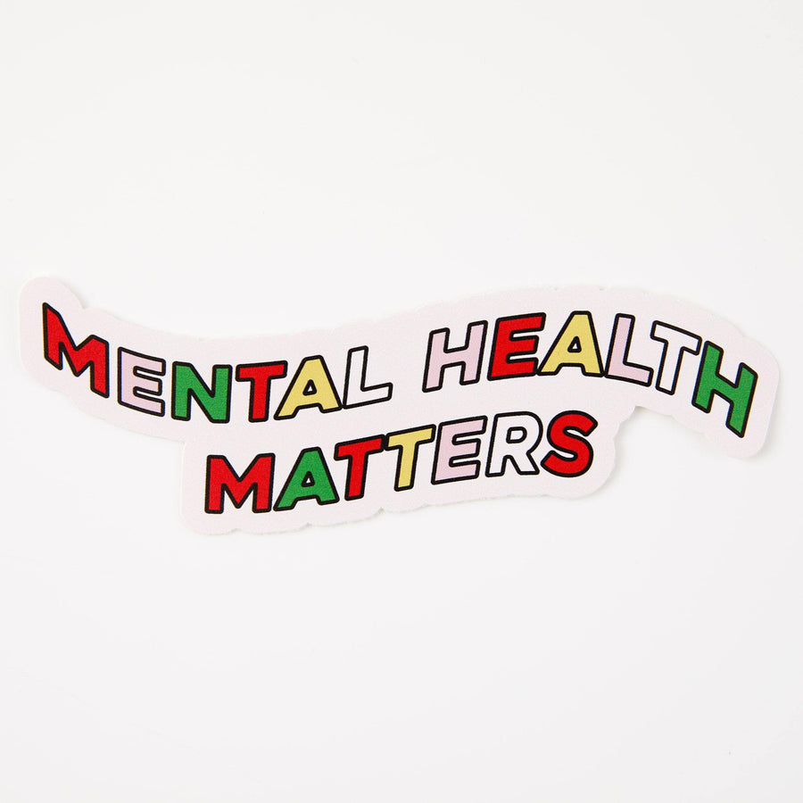 Punky Pins Mental Health Matters Vinyl Sticker