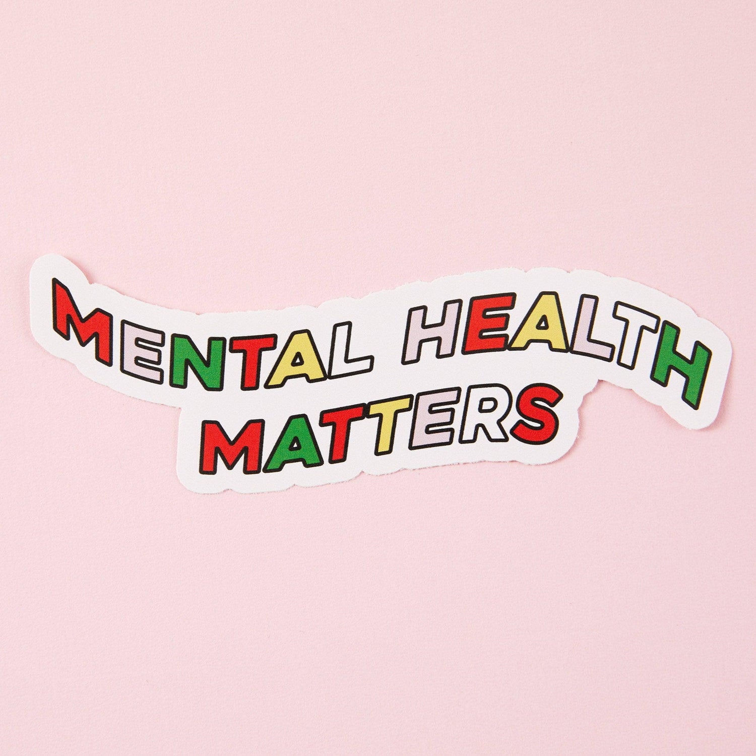 Punky Pins Mental Health Matters Vinyl Sticker