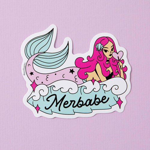 Merbabe Vinyl Sticker