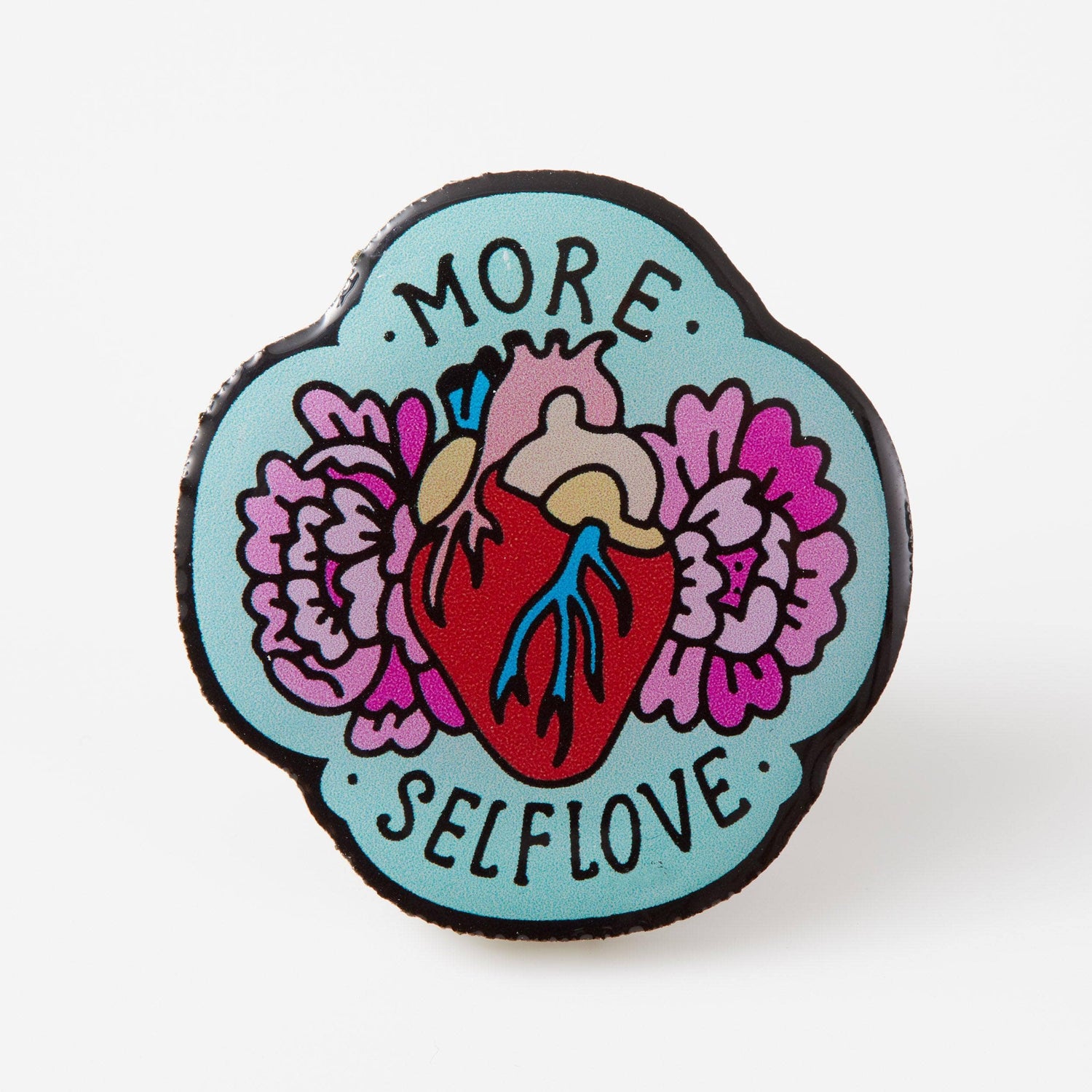 Punky Pins More Self Love Eco Metal Pin