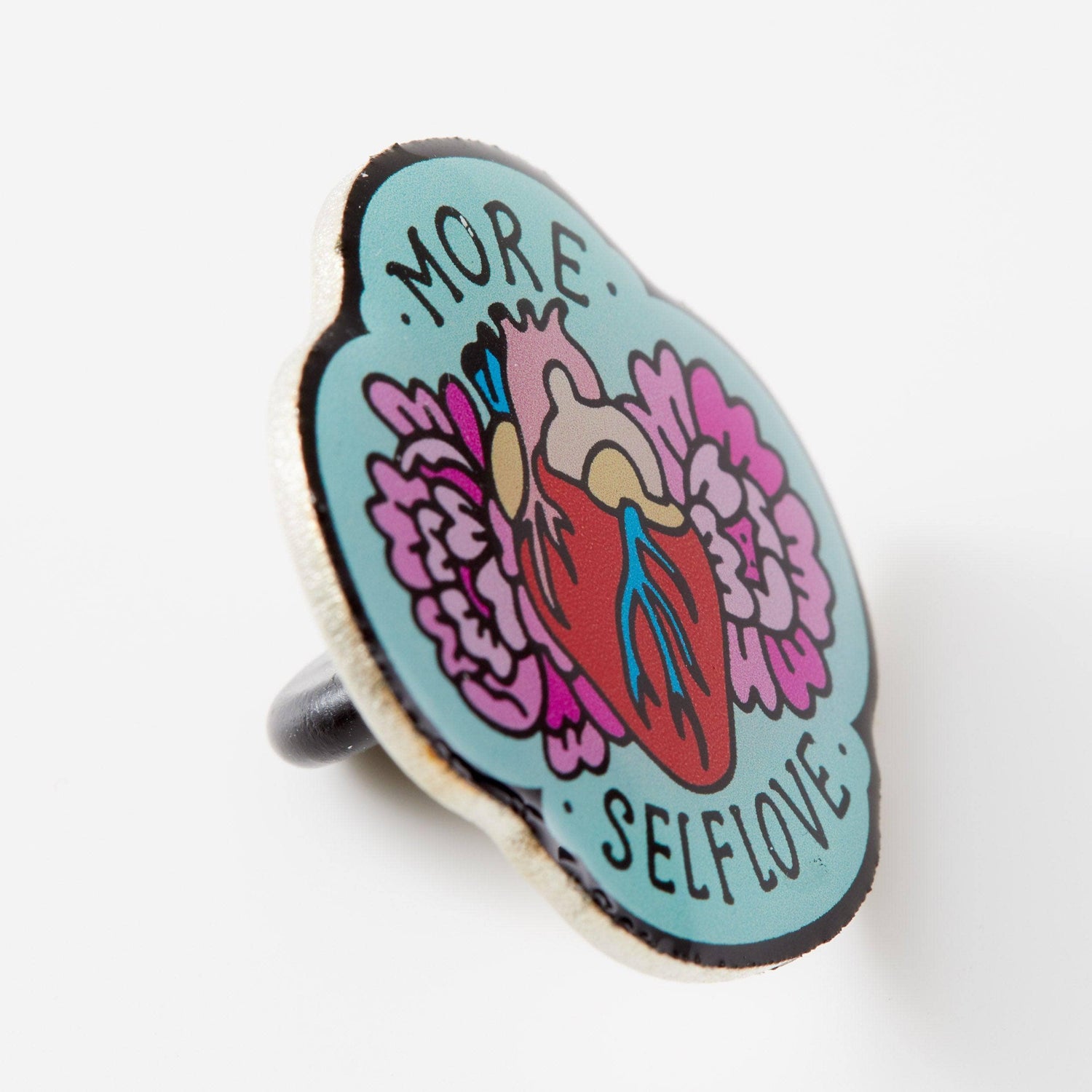 Punky Pins More Self Love Eco Metal Pin