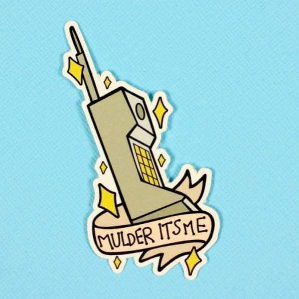 Punky Pins Mulder, It's Me Die Cut Vinyl Sticker