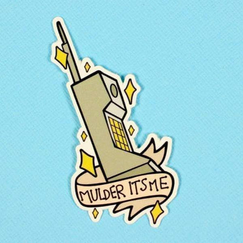 Punky Pins Mulder, It's Me Die Cut Vinyl Sticker