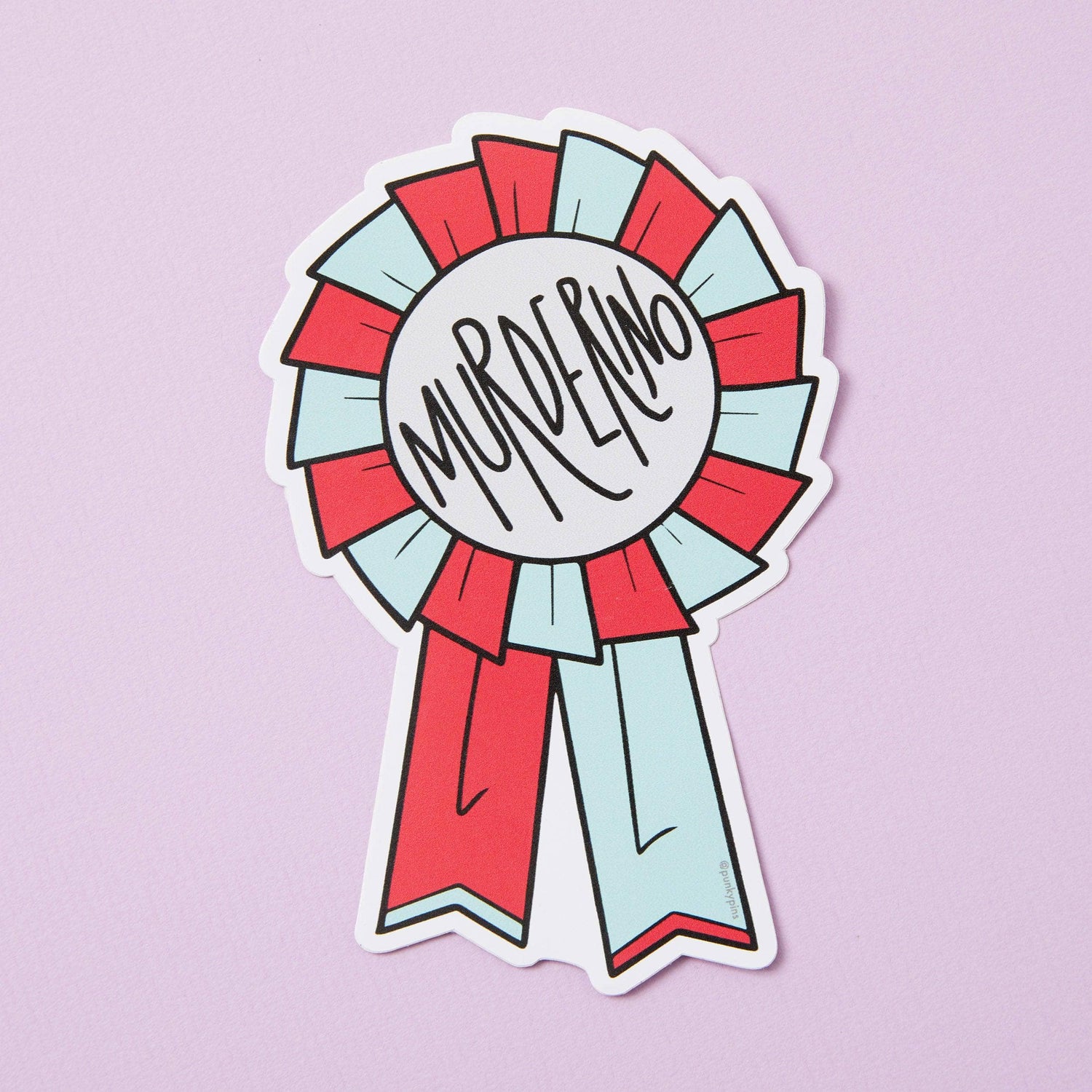 Punky Pins Murderino Vinyl Sticker