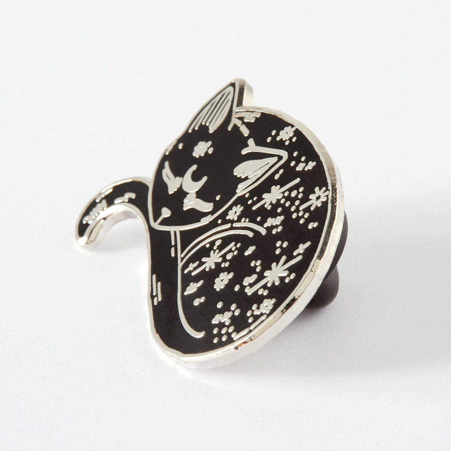 Magic Cat Pin Mystical Cat Enamel Pin | Punky Pins – punkypins
