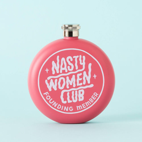 Nasty Women Club Hip Flask