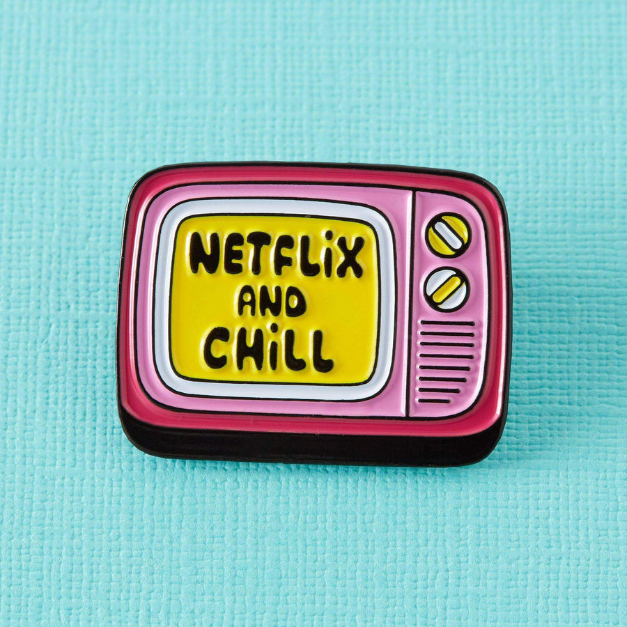 Punky Pins Netflix & Chill Enamel Pin