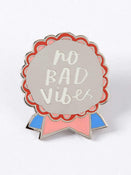 Punky Pins No Bad Vibes Enamel Pin