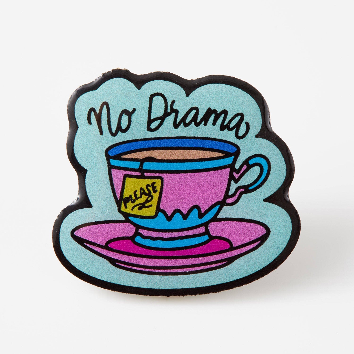 Punky Pins No Drama Eco Metal Pin