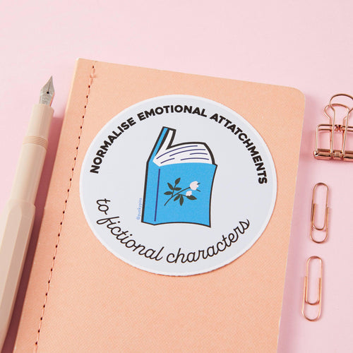 Normalise Emotional Attachments Vinyl Sticker