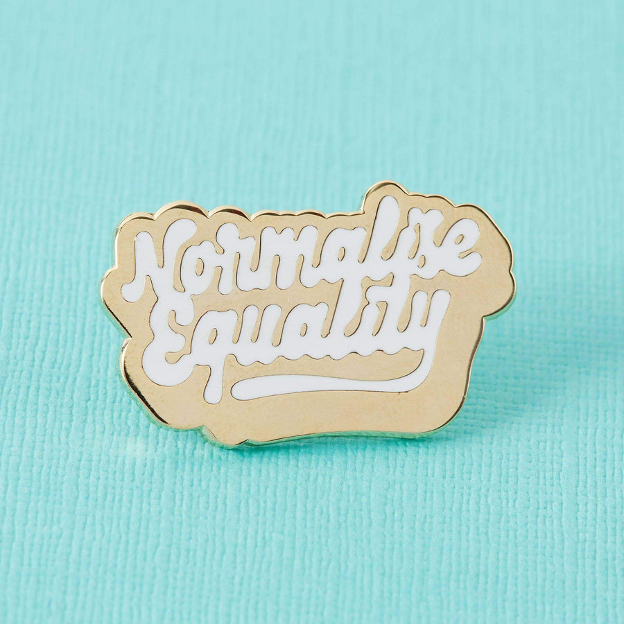 Punky Pins Normalise Equality Enamel Pin