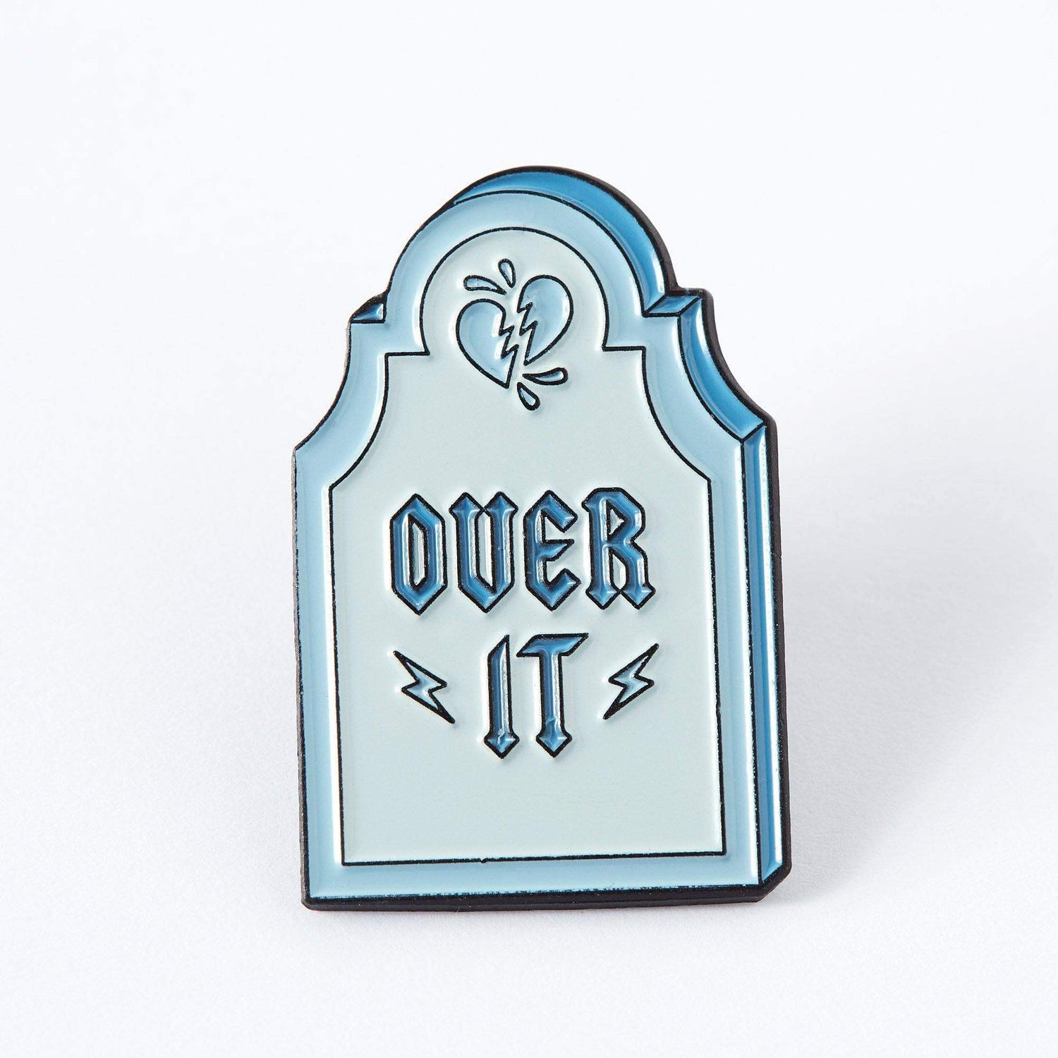 Punky Pins Over It Enamel Pin